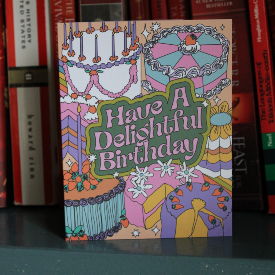 Delightful Birthday Card - Ash + Chess