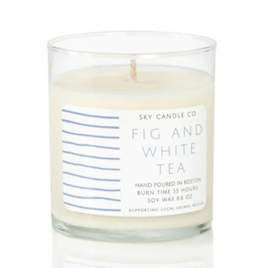 Fig & White Tea x Sky Candle Co