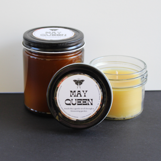 May Queen Beeswax Candle