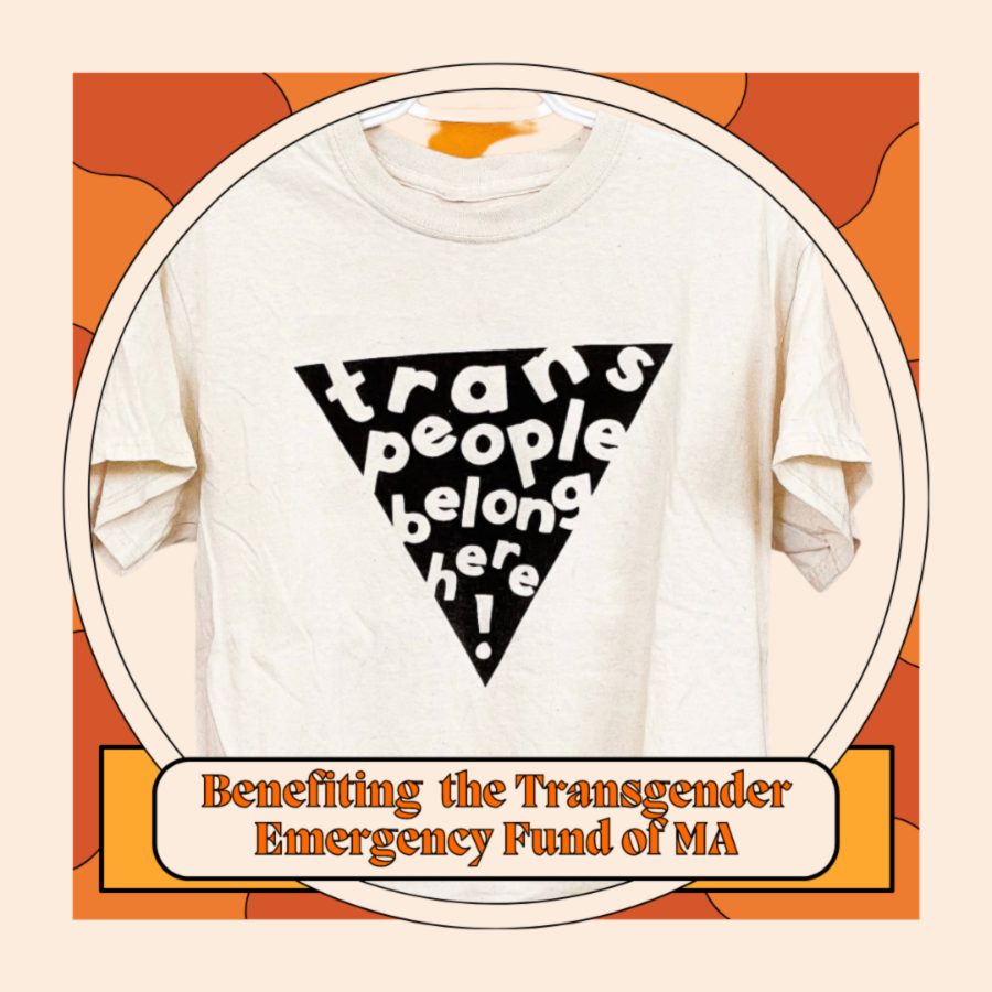 Trans People Belong Here T-Shirt x Ash + Chess